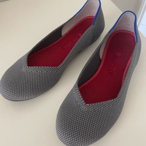Rothy’s size 8 flats in charcoal
